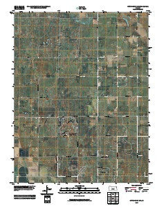 Hutchinson NW Kansas Historical topographic map, 1:24000 scale, 7.5 X 7.5 Minute, Year 2009