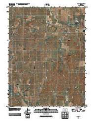 Idana Kansas Historical topographic map, 1:24000 scale, 7.5 X 7.5 Minute, Year 2009