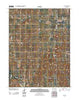 Idana Kansas Historical topographic map, 1:24000 scale, 7.5 X 7.5 Minute, Year 2012