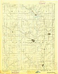 Independence Kansas Historical topographic map, 1:125000 scale, 30 X 30 Minute, Year 1886