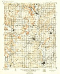 Independence Kansas Historical topographic map, 1:125000 scale, 30 X 30 Minute, Year 1905