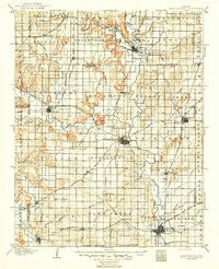 Independence Kansas Historical topographic map, 1:125000 scale, 30 X 30 Minute, Year 1905