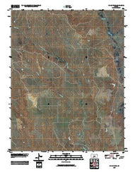 Indian Creek Kansas Historical topographic map, 1:24000 scale, 7.5 X 7.5 Minute, Year 2009