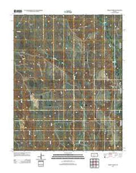 Indian Creek Kansas Historical topographic map, 1:24000 scale, 7.5 X 7.5 Minute, Year 2012
