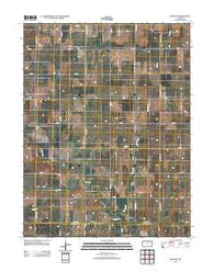 Industry Kansas Historical topographic map, 1:24000 scale, 7.5 X 7.5 Minute, Year 2012