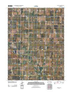 Industry Kansas Historical topographic map, 1:24000 scale, 7.5 X 7.5 Minute, Year 2012