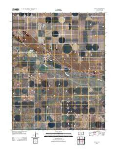 Ingalls Kansas Historical topographic map, 1:24000 scale, 7.5 X 7.5 Minute, Year 2012