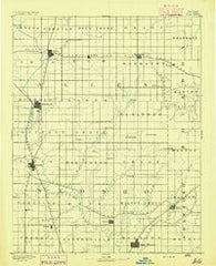 Iola Kansas Historical topographic map, 1:125000 scale, 30 X 30 Minute, Year 1893