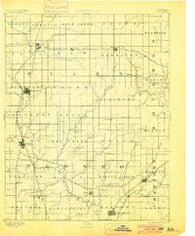 Iola Kansas Historical topographic map, 1:125000 scale, 30 X 30 Minute, Year 1893