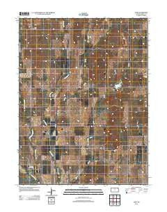 Ionia Kansas Historical topographic map, 1:24000 scale, 7.5 X 7.5 Minute, Year 2012