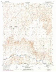 Irish Flats Kansas Historical topographic map, 1:24000 scale, 7.5 X 7.5 Minute, Year 1963