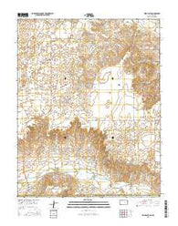 Irish Flats Kansas Current topographic map, 1:24000 scale, 7.5 X 7.5 Minute, Year 2016