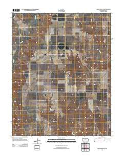 Irish Flats NE Kansas Historical topographic map, 1:24000 scale, 7.5 X 7.5 Minute, Year 2012