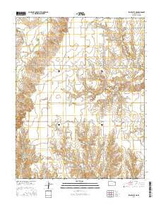 Irish Flats NE Kansas Current topographic map, 1:24000 scale, 7.5 X 7.5 Minute, Year 2016