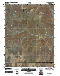 Iron Mountain Kansas Historical topographic map, 1:24000 scale, 7.5 X 7.5 Minute, Year 2009