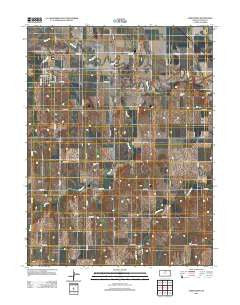 Jamestown Kansas Historical topographic map, 1:24000 scale, 7.5 X 7.5 Minute, Year 2012