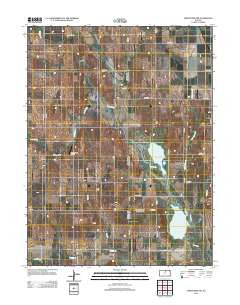 Jamestown NW Kansas Historical topographic map, 1:24000 scale, 7.5 X 7.5 Minute, Year 2012
