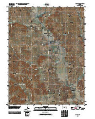 Jarbalo Kansas Historical topographic map, 1:24000 scale, 7.5 X 7.5 Minute, Year 2009