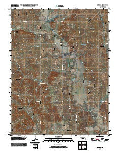 Jarbalo Kansas Historical topographic map, 1:24000 scale, 7.5 X 7.5 Minute, Year 2009