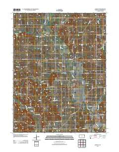 Jarbalo Kansas Historical topographic map, 1:24000 scale, 7.5 X 7.5 Minute, Year 2012