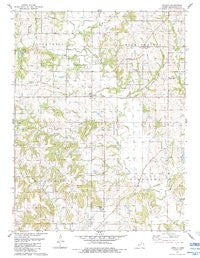Jarbalo Kansas Historical topographic map, 1:24000 scale, 7.5 X 7.5 Minute, Year 1984
