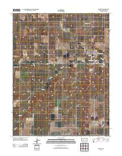 Jetmore Kansas Historical topographic map, 1:24000 scale, 7.5 X 7.5 Minute, Year 2012