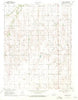 Jetmore NW Kansas Historical topographic map, 1:24000 scale, 7.5 X 7.5 Minute, Year 1970