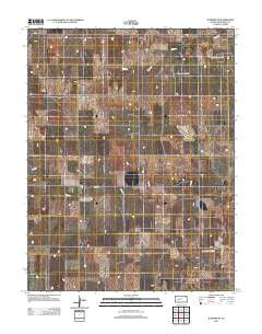 Jetmore NE Kansas Historical topographic map, 1:24000 scale, 7.5 X 7.5 Minute, Year 2012