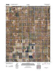 Jetmore NW Kansas Historical topographic map, 1:24000 scale, 7.5 X 7.5 Minute, Year 2012