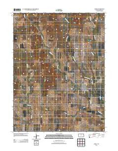 Jewell Kansas Historical topographic map, 1:24000 scale, 7.5 X 7.5 Minute, Year 2012