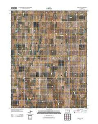 Jewell SW Kansas Historical topographic map, 1:24000 scale, 7.5 X 7.5 Minute, Year 2012