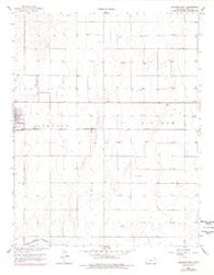 Johnson East Kansas Historical topographic map, 1:24000 scale, 7.5 X 7.5 Minute, Year 1959