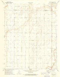 Johnson NE Kansas Historical topographic map, 1:24000 scale, 7.5 X 7.5 Minute, Year 1973
