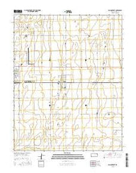 Johnson East Kansas Current topographic map, 1:24000 scale, 7.5 X 7.5 Minute, Year 2015