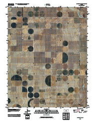 Johnson NE Kansas Historical topographic map, 1:24000 scale, 7.5 X 7.5 Minute, Year 2010
