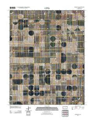 Johnson NE Kansas Historical topographic map, 1:24000 scale, 7.5 X 7.5 Minute, Year 2012