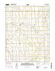 Johnson NW Kansas Current topographic map, 1:24000 scale, 7.5 X 7.5 Minute, Year 2015