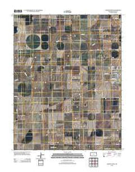 Johnson West Kansas Historical topographic map, 1:24000 scale, 7.5 X 7.5 Minute, Year 2012