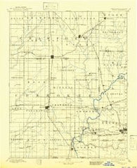 Joplin Missouri Historical topographic map, 1:125000 scale, 30 X 30 Minute, Year 1894