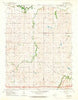 Juniata Kansas Historical topographic map, 1:24000 scale, 7.5 X 7.5 Minute, Year 1963