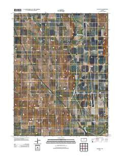 Kackley Kansas Historical topographic map, 1:24000 scale, 7.5 X 7.5 Minute, Year 2012