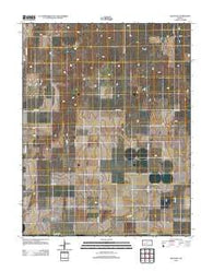Kalvesta Kansas Historical topographic map, 1:24000 scale, 7.5 X 7.5 Minute, Year 2012