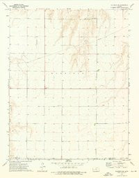 Kalvesta SW Kansas Historical topographic map, 1:24000 scale, 7.5 X 7.5 Minute, Year 1974