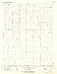 Kalvesta Kansas Historical topographic map, 1:24000 scale, 7.5 X 7.5 Minute, Year 1974
