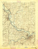 Kansas City Missouri Historical topographic map, 1:125000 scale, 30 X 30 Minute, Year 1894