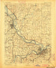 Kansas City Missouri Historical topographic map, 1:125000 scale, 30 X 30 Minute, Year 1894