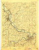 Kansas City Missouri Historical topographic map, 1:125000 scale, 30 X 30 Minute, Year 1894