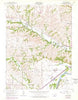 Keats Kansas Historical topographic map, 1:24000 scale, 7.5 X 7.5 Minute, Year 1955