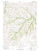 Keene Kansas Historical topographic map, 1:24000 scale, 7.5 X 7.5 Minute, Year 1971