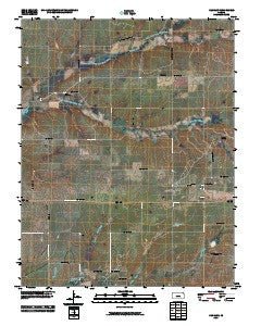 Keighley Kansas Historical topographic map, 1:24000 scale, 7.5 X 7.5 Minute, Year 2010